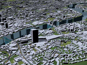 london city 100km Modelo 3D