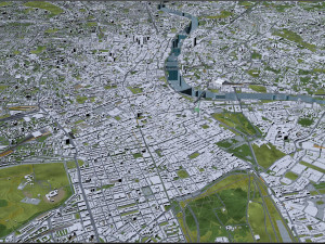 london city 100km Modelo 3D