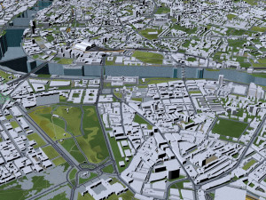 london city 100km Modelo 3D