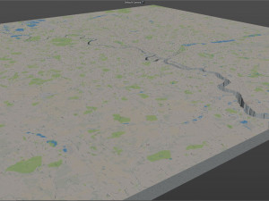 london city 100km Modelo 3D