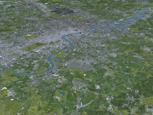 london city 100km Modelo 3D