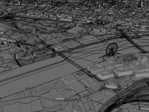 london city 100km Modelo 3D