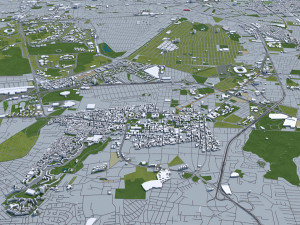 mexico city 50km Model 3D