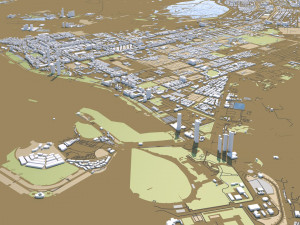 uae saudi arabia 3200km 3D Model