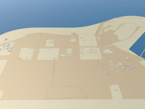 uae saudi arabia 3200km 3D Model