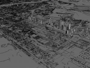 uae saudi arabia 3200km 3D Model
