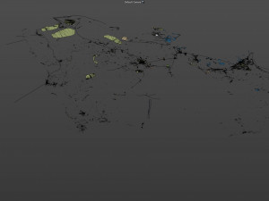 uae saudi arabia 3200km 3D Model