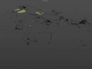 uae saudi arabia 3200km 3D Model