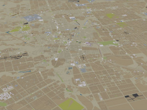 uae saudi arabia 3200km 3D Model