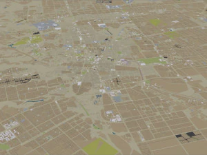 uae saudi arabia 3200km 3D Model
