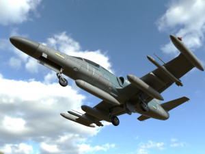 aero l159 alca jet Modèle 3D