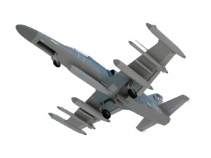 aero l159 alca jet Modèle 3D