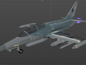 aero l159 alca jet Modèle 3D