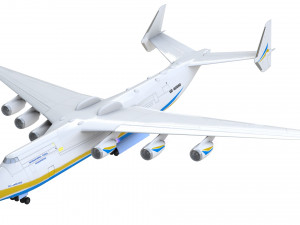antonov an225 mriya commercial airplane 3D Модель