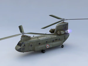 boeing ch 47 chinook airlift 3D Model