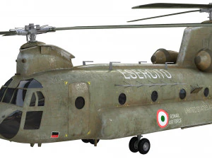 boeing ch 47 chinook airlift 3D Model