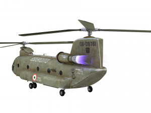 boeing ch 47 chinook airlift Modelo 3D