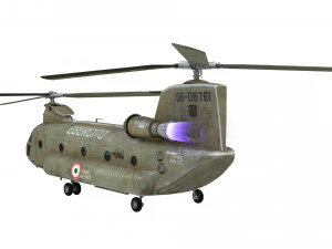 boeing ch 47 chinook airlift 3D Model