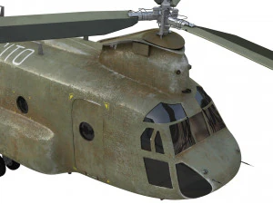boeing ch 47 chinook airlift 3D Model