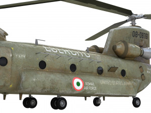 boeing ch 47 chinook airlift Modelo 3D