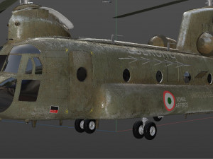 boeing ch 47 chinook airlift Modelo 3D