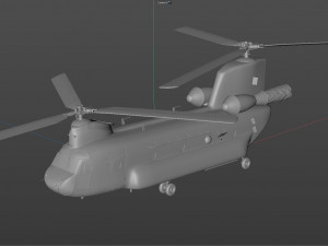 boeing ch 47 chinook airlift Modelo 3D