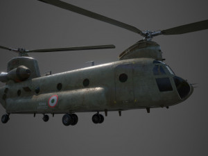 boeing ch 47 chinook airlift Modelo 3D