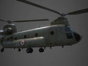 boeing ch 47 chinook airlift 3D Model