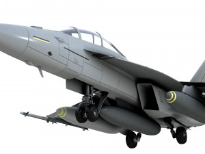boeing fa 18ef super hornet block iii fighter jet 3D Model