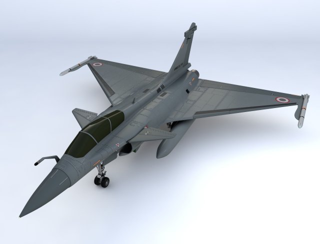 dassault rafale fighter jet Model 3D .c4d .max .obj .3ds .fbx .stl .blend 