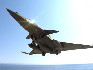 dassault rafale fighter jet 3D Model
