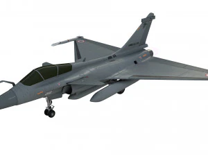 dassault rafale fighter jet 3D Model