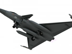 dassault rafale fighter jet 3D Model