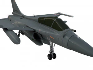 dassault rafale fighter jet 3D Model