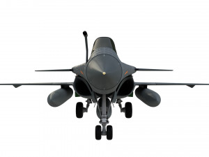 dassault rafale fighter jet Model 3D