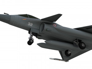 dassault rafale fighter jet Model 3D