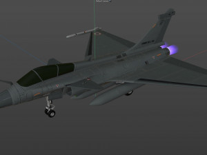 dassault rafale fighter jet Model 3D