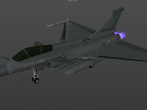 dassault rafale fighter jet 3D Model