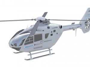 eurocopter ec 135 helicopter 3D Model