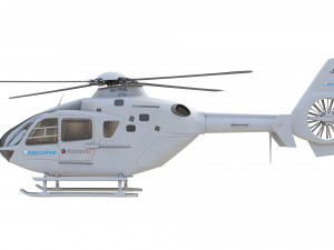 eurocopter ec 135 helicopter 3D Model
