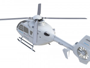 eurocopter ec 135 helicopter 3D Model