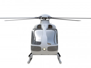 eurocopter ec 135 helicopter 3D Model