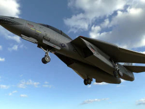 grumman f14 tomcat fighter jet 3D Model