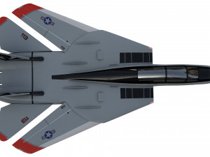grumman f14 tomcat fighter jet Modelo 3D