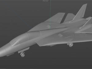 grumman f14 tomcat fighter jet Modelo 3D