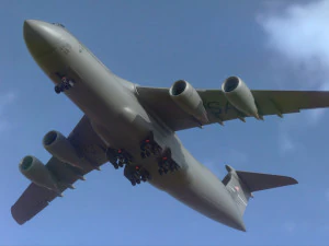 lockheed c130 hercules commerical airplane 3D Model