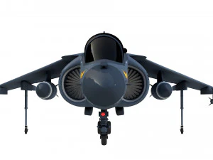 jet tempur mcdonnell douglas av 8b harrier ii Model 3D