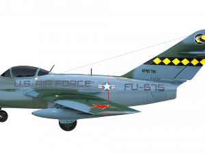 mikoyan gurevich mig 15 fighter jet 3Dモデル