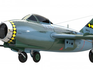 mikoyan gurevich mig 15 fighter jet 3Dモデル