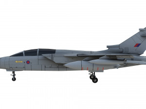 torando gr 1 lightwave fighter jet 3D Model